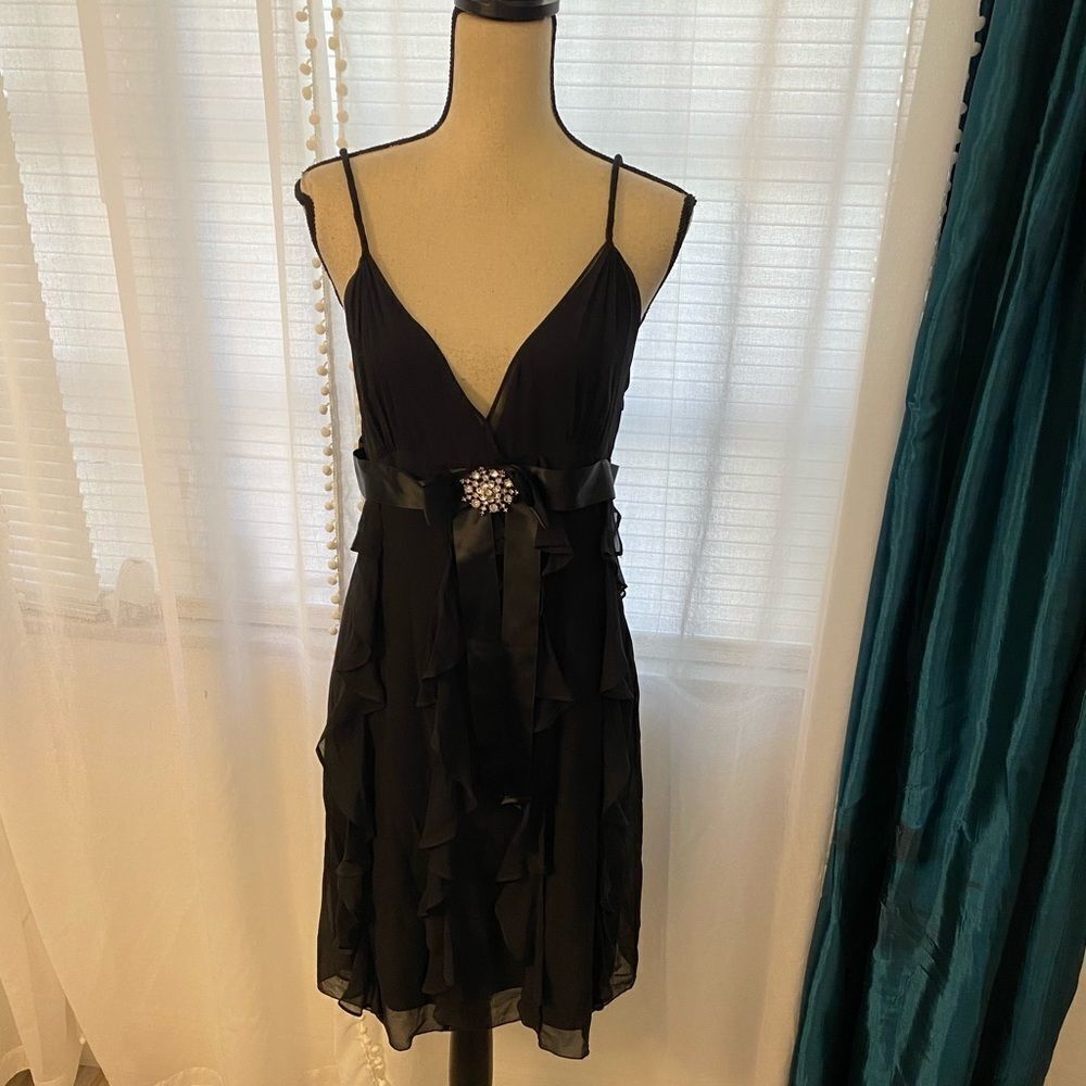 BCBG MaxAzria 100% silk dress, size 10